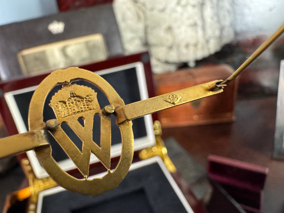 Geschenknadel von Kaiser Wilhelm II – seltenes Juwel vom Hofjuwelier Werner, Berlin