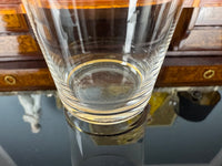 Kaiserliches Wasserglas & Portweinglas Wilhelm II. IRW Monogramm um 1900