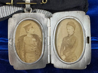 Insigne du 25e anniversaire du prince héritier Wilhelm – monogramme A & W, régiment de Hambourg, vers 1884