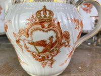 Neuosier Warmwasserkanne, Kaiser Wilhelm II, datiert 1901 + 1911