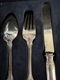 Vergoldetes Silber-Besteck, Rokoko Service, Kaiser Wilhelm II