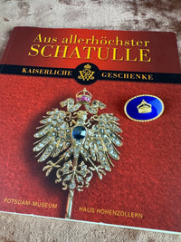 Geschenkbrosche, Kaiser Wilhelm II., ca. 1900