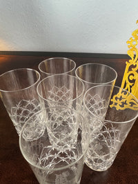 Six grands verres à eau, Guillaume II, vers 1890