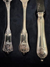 Vergoldetes Silber-Besteck, Rokoko Service, Kaiser Wilhelm II