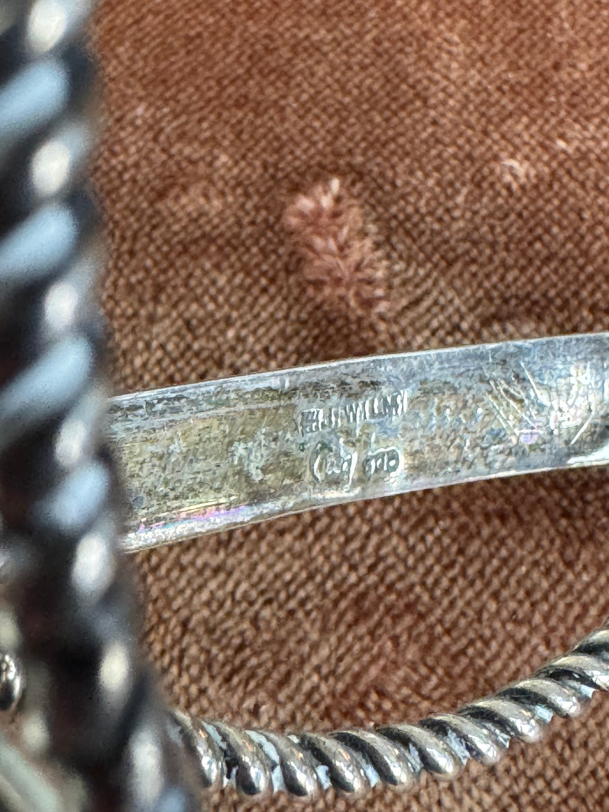 Antikes Toast Rack aus Silber von Kaiser Wilhelm II. mit Monogramm WR, H.J. Wilm Berlin, 1903