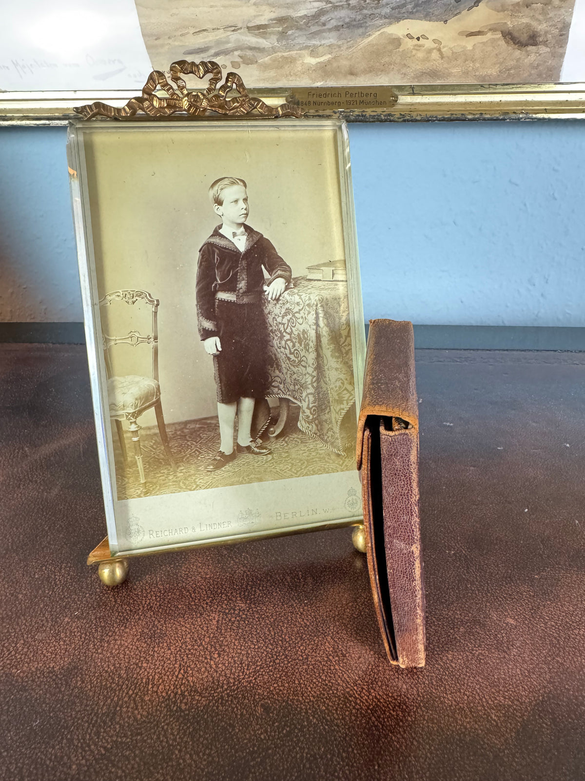 Prinz Waldemar von Preußen – Historisches Trauerbild im familiären Gedenken