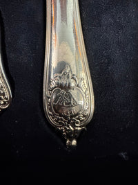 Vergoldetes Silber-Besteck, Rokoko Service, Kaiser Wilhelm II