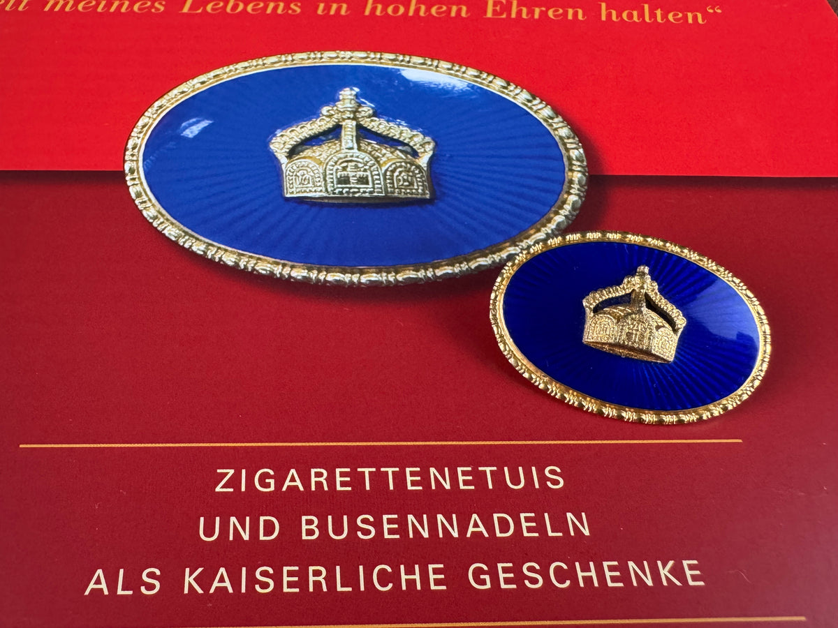 Geschenkbrosche, Kaiser Wilhelm II., ca. 1900