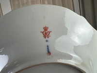 Neuosier Große Servierplatte, Kaiser Wilhelm II, ca. 1900