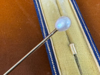 Anstecknadel aus 585 Gold mit echter Perle im originalen Etui von Friedländer Berlin