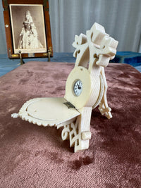 Uhr mit Monogramm der Kaiserin Auguste Victoria, ca. 1890