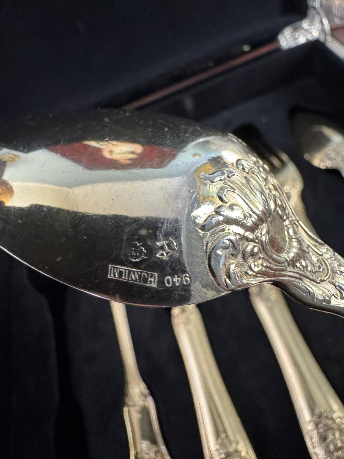 Vergoldetes Silber-Besteck, Rokoko Service, Kaiser Wilhelm II