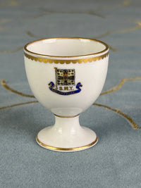 Kaiserlicher Eierbecher von S.M.Y. Hohenzollern, datiert 1904 – Porzellan aus dem Besitz  Kaiser Wilhelm II.
