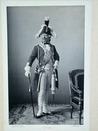 Großer feuervergoldeter Geschenkrahmen mit Widmungsportrait von Kaiser Wilhelm II., 1897