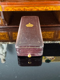 Kronprinz Wilhelm von Preußen: Silbernes Zigarettenetui & Geschenknadel