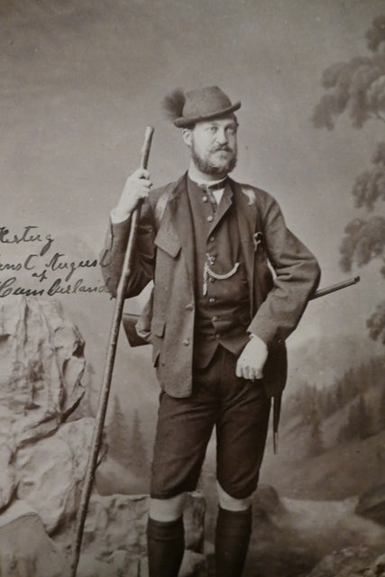 Ernst August von Hannover, Interimsrock als General der englischen Armee, ca. 1910