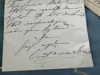 Originalbrief der Kaiserin Auguste Victoria vom 11. Dezember 1891