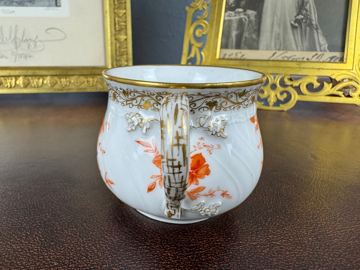 Neuosier Sahnetopf – Kaiser Wilhelm II., KPM Berlin, kaiserliches Porzellan