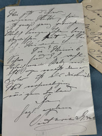 Originalbrief der Kaiserin Auguste Victoria vom 11. Dezember 1891