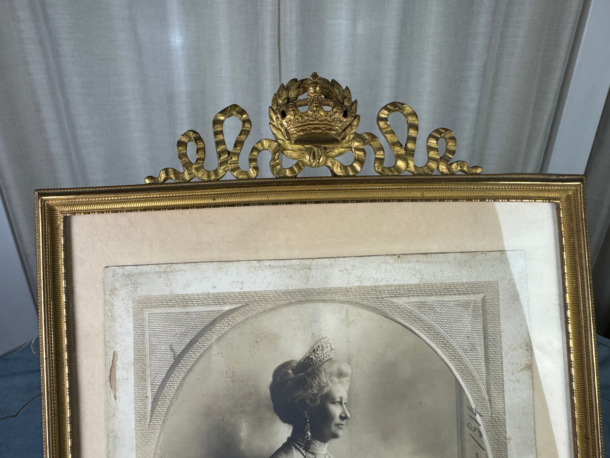 Unterschriebene Fotografie, Kaiserin Auguste Victoria, 1914