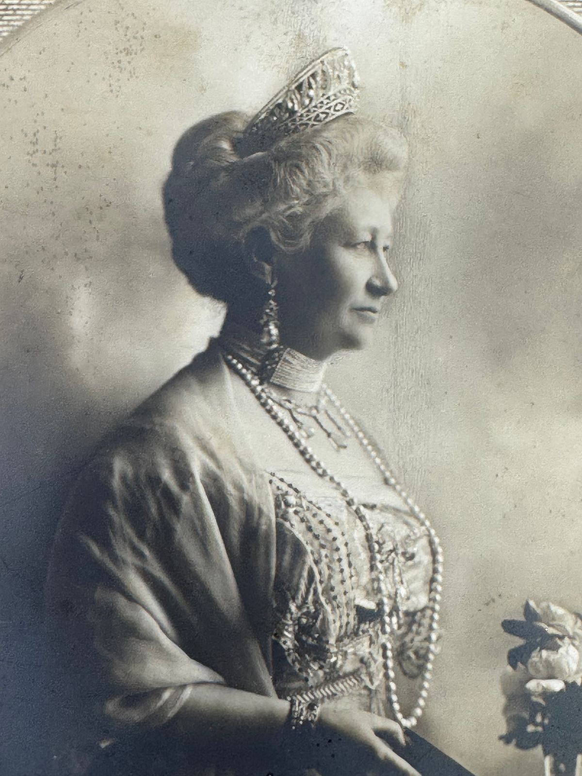 Unterschriebene Fotografie, Kaiserin Auguste Victoria, 1914