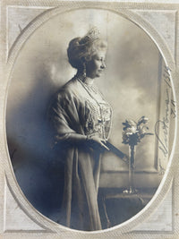 Unterschriebene Fotografie, Kaiserin Auguste Victoria, 1914