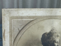 Unterschriebene Fotografie, Kaiserin Auguste Victoria, 1914